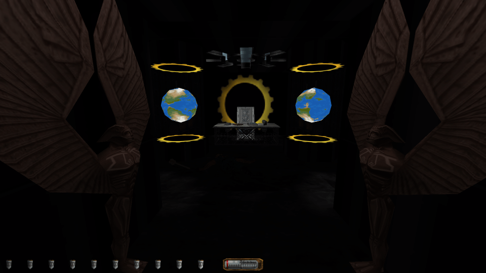 Deep Trouble - Friend Hunday's office